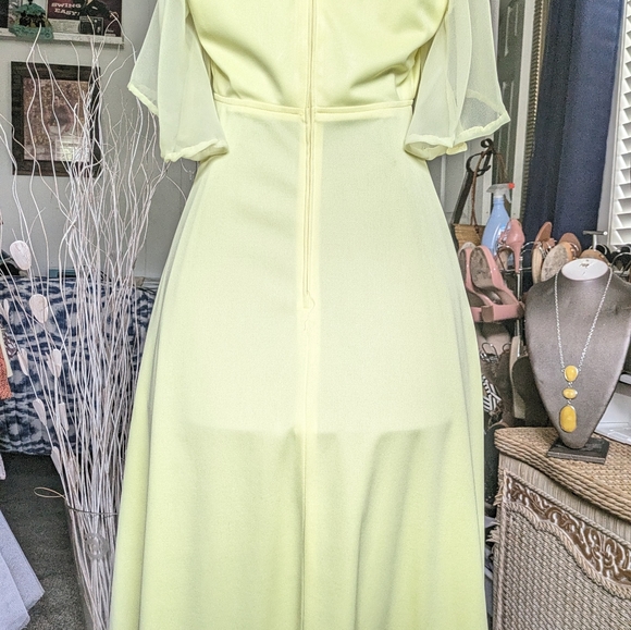 Vintage Butterfly Sleeve Frock - Picture 4 of 4